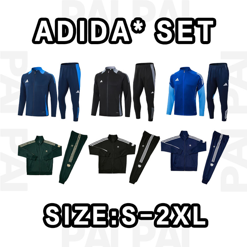 Adidas Blue Track Suit Set