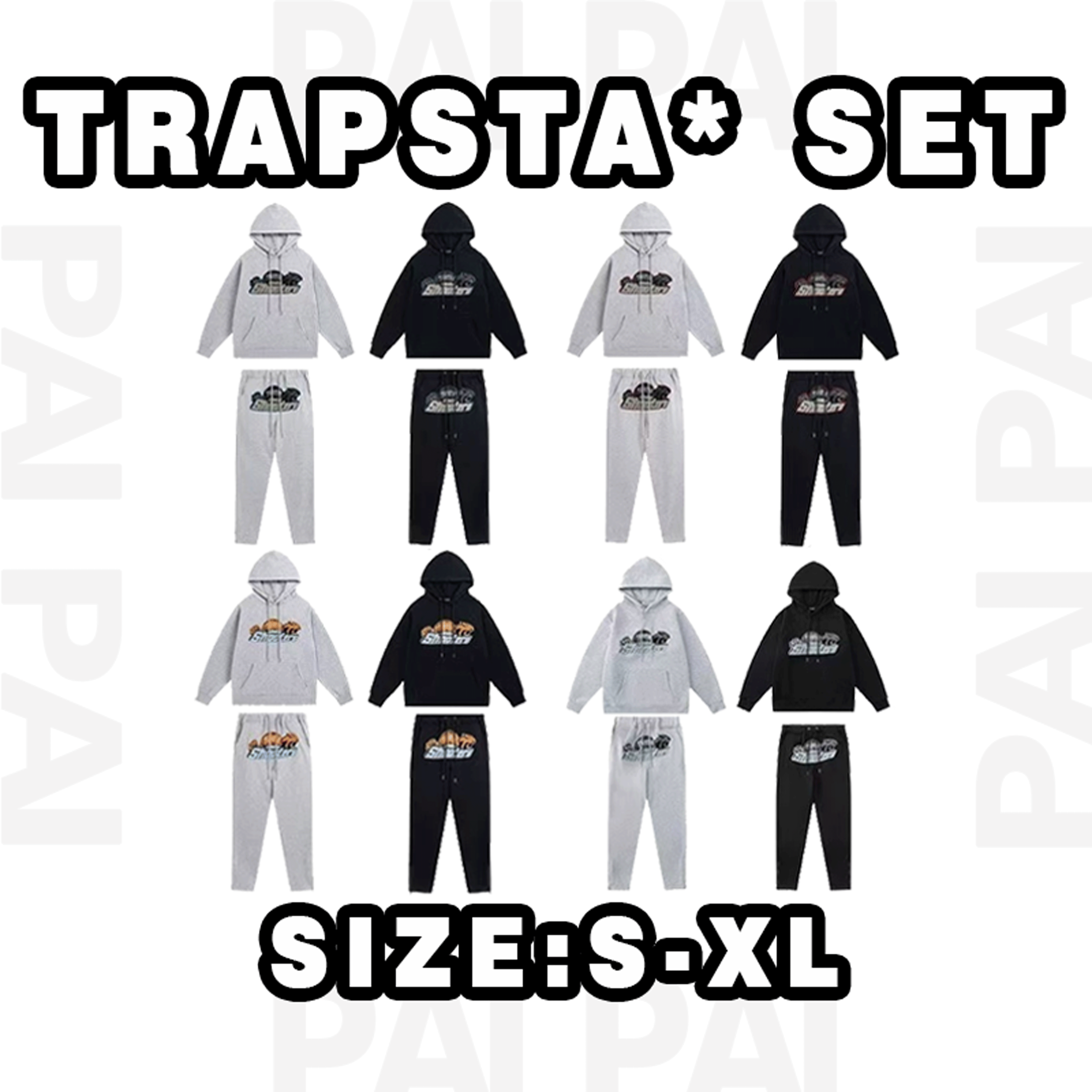 TRAPSTA* Black Hoodi