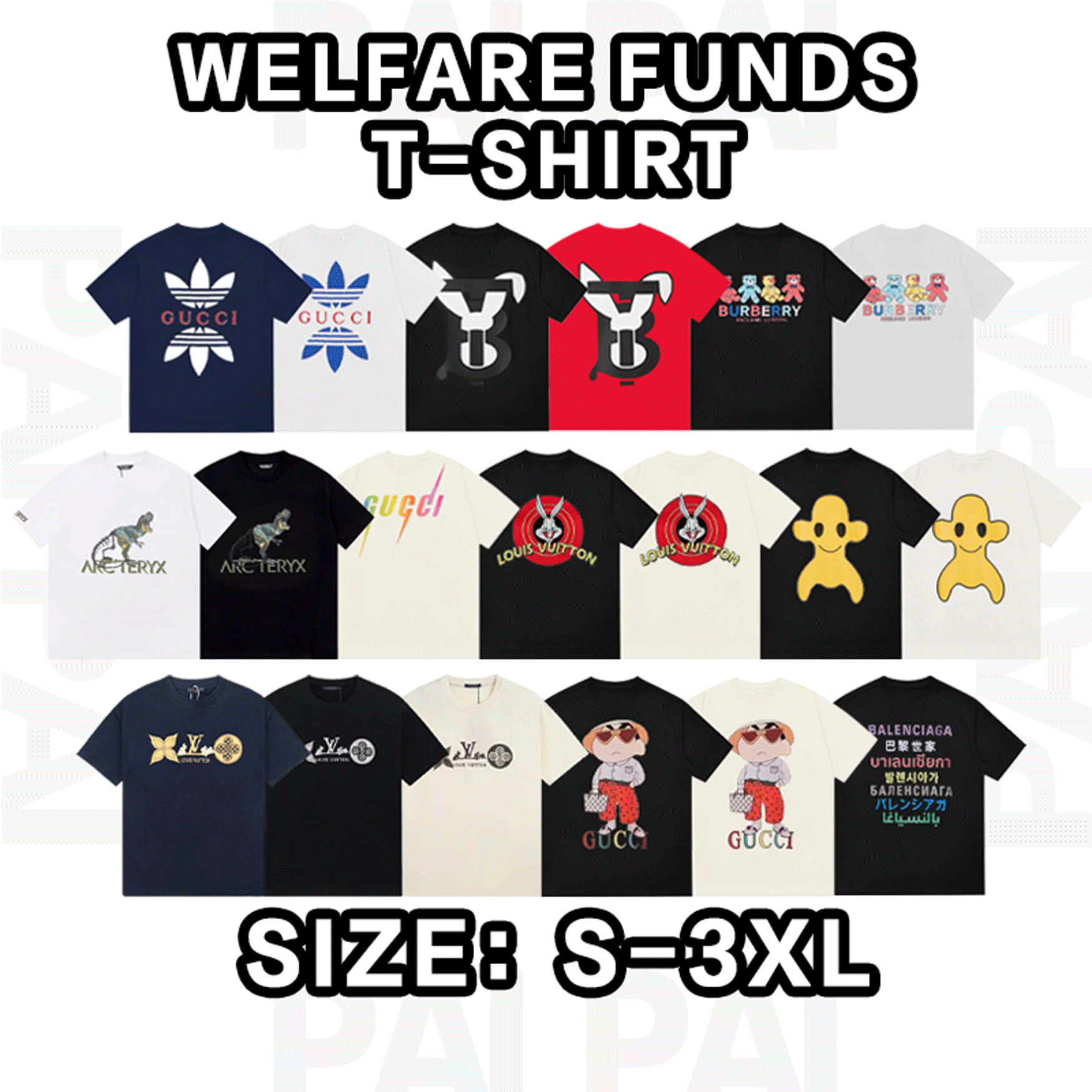 Welfare funds  SIZE:S-3XL link1