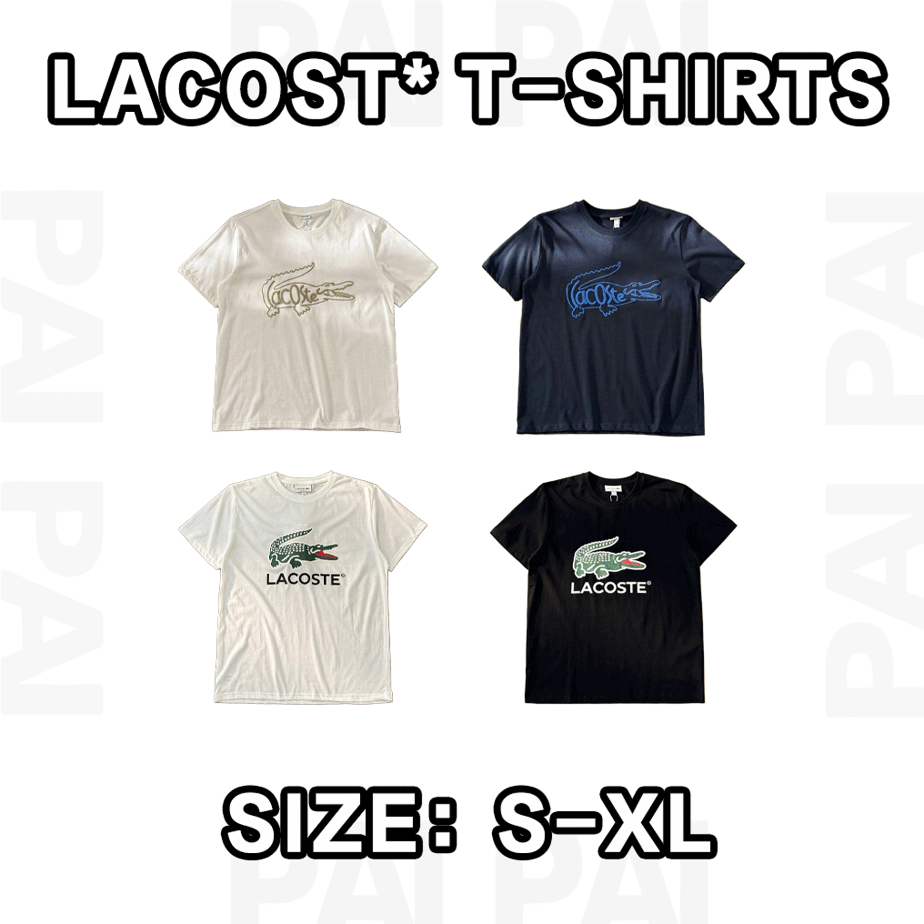 Lacoste White T-Shir