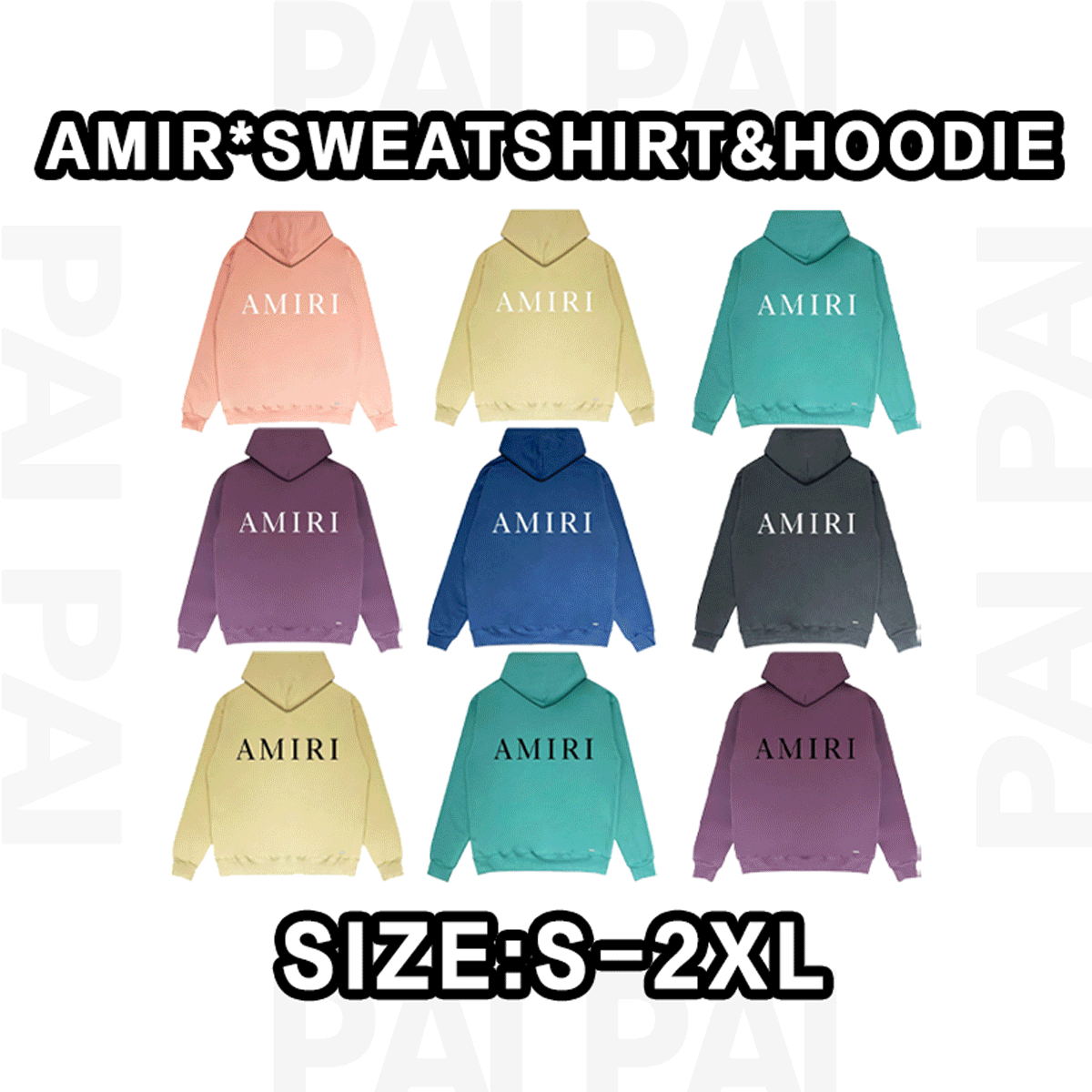 Amiri Multicolor Hoodie
