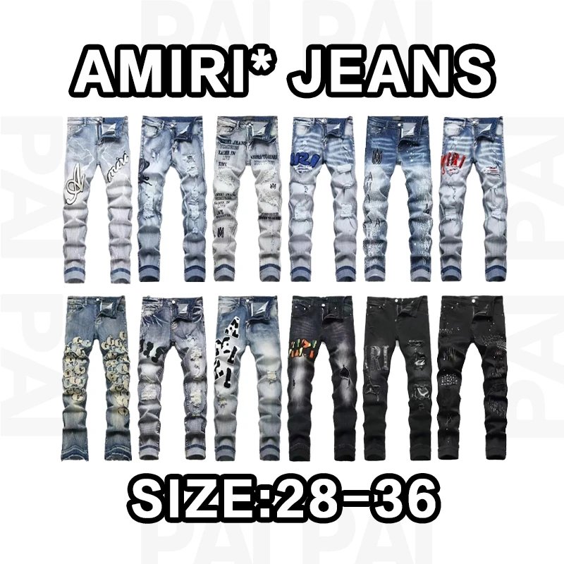 AMIR* JEANS HIGH QUALITY SIZE:28-40