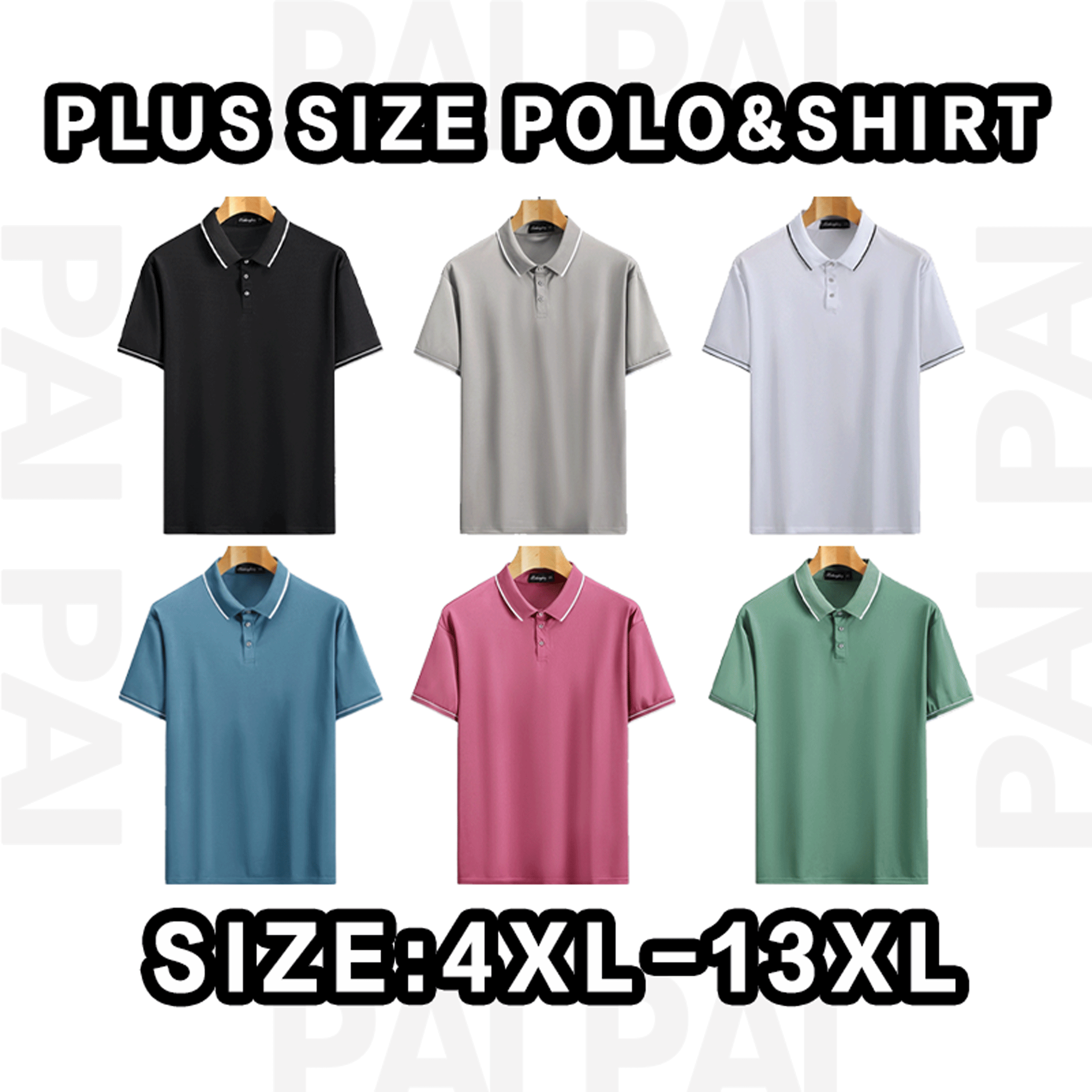 Plus Size Polo Shirt