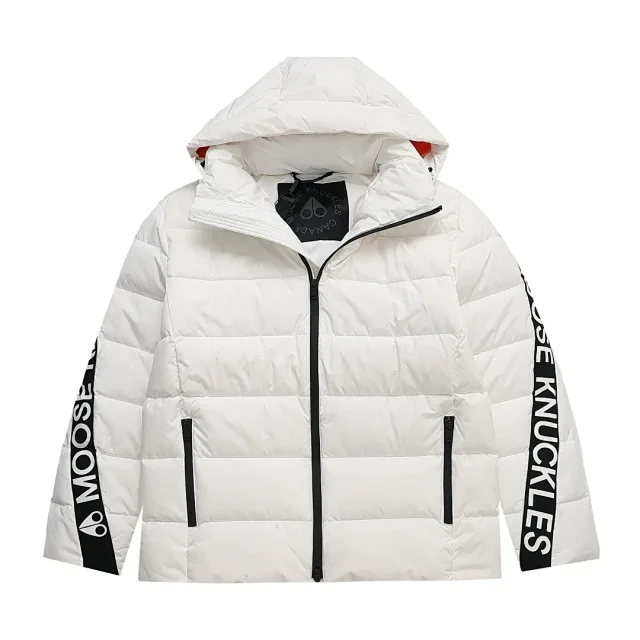 Unbranded Down Jackets Fur-Trim Hooded Jacket product detail image 14