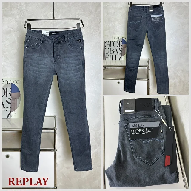 Replay Jeans Hyperflex White Weft Edition product detail image 8