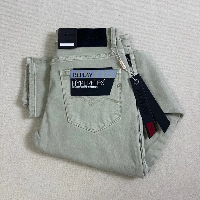 Replay Jeans Hyperflex White Weft Edition product detail image 14