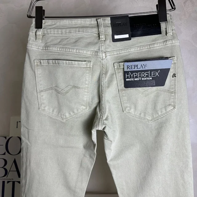 Replay Jeans Hyperflex White Weft Edition product detail image 15