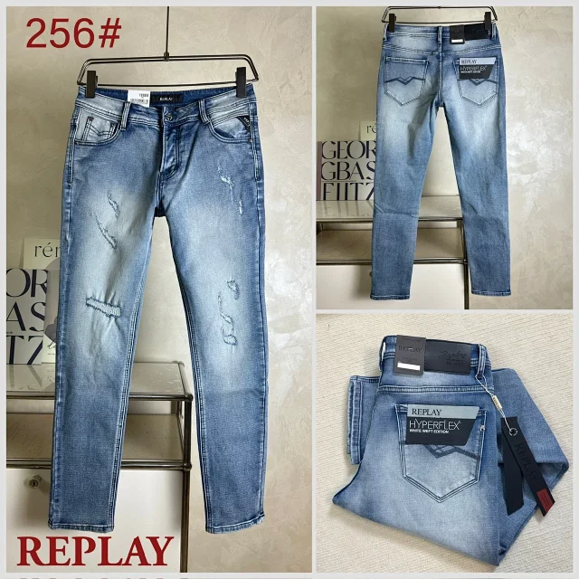 Replay Jeans Hyperflex White Weft Edition product detail image 4