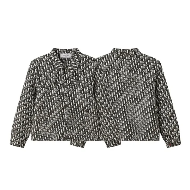 Dior Jackets Oblique Monogram Zip Jacket product detail image 2