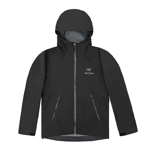 Arc'teryx Jackets Hooded zip-front shell jacket with waterproof zip pockets product detail image 10