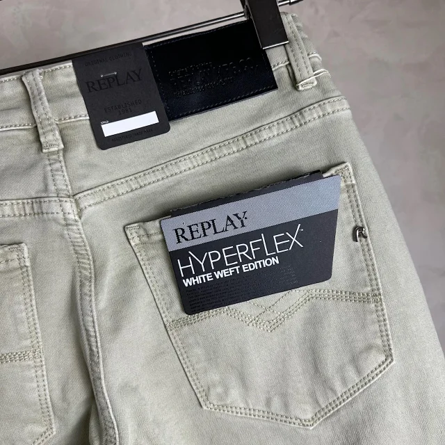 Replay Jeans Hyperflex White Weft Edition product detail image 19