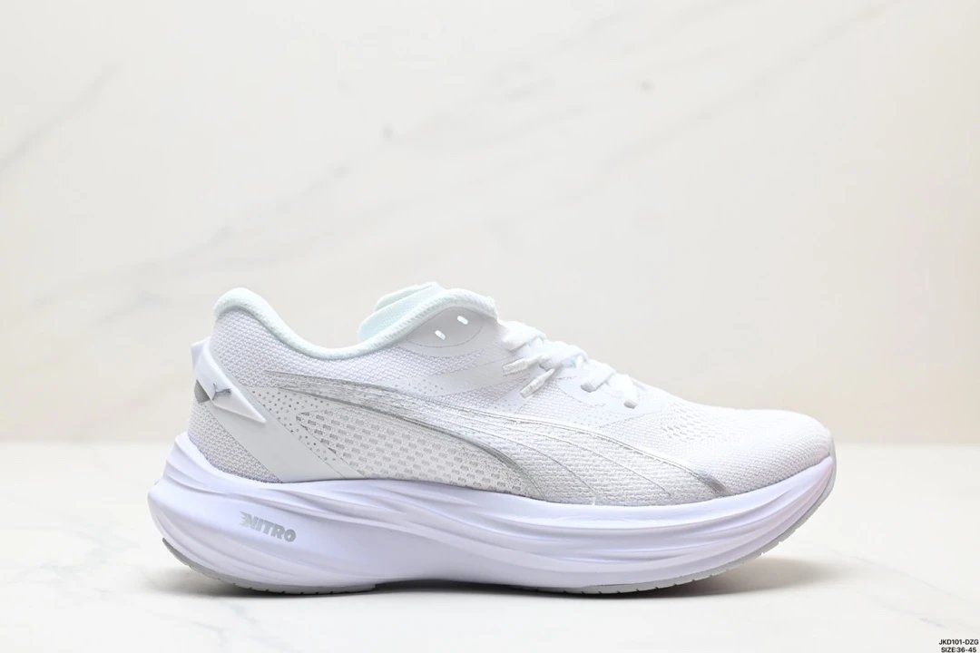 Puma Deviate Nitro Triple White