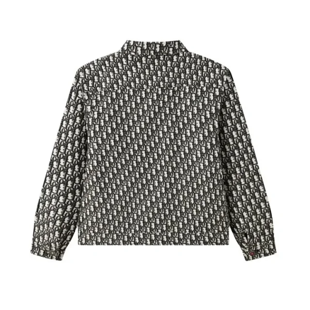 Dior Jackets Oblique Monogram Zip Jacket product detail image 4