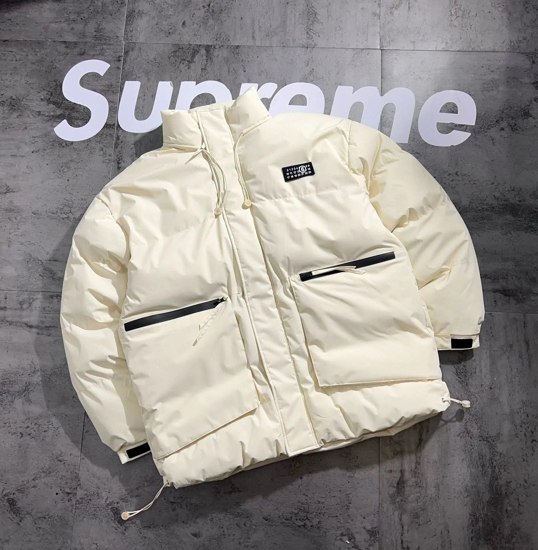 DX39-3 Ultra Plush Super Thick Down Runway Style Puffer Coat