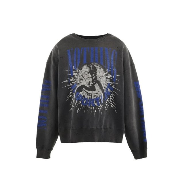 Saint Mxxxxxx x Aries crewneck Sweatshirt: seller detail photo 2