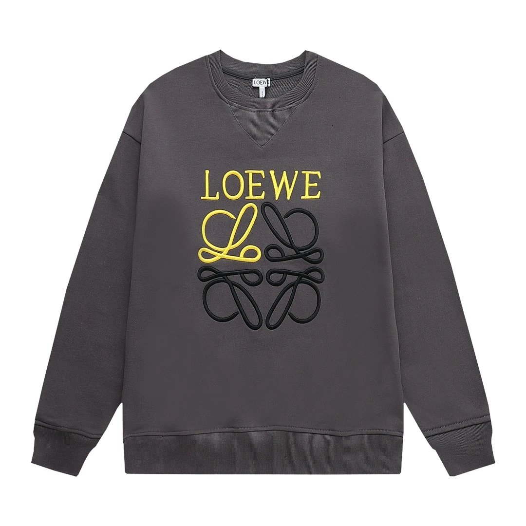 Loewe Anagram Patch Black Sweatshirt Sweater - 13
