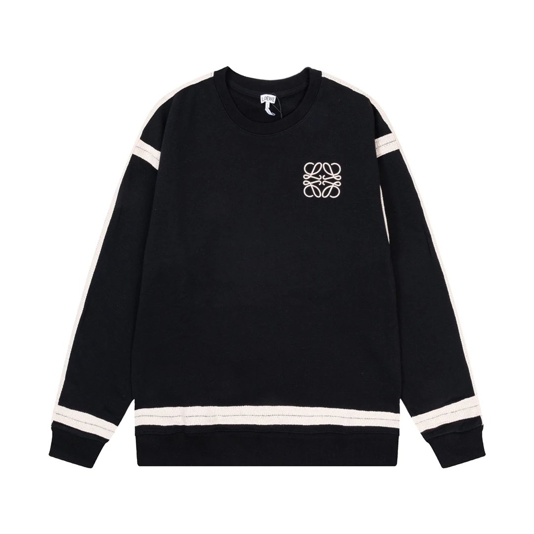 Loewe Anagram Patch Black Sweatshirt Sweater - 14