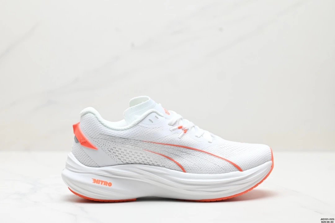 Puma Deviate Nitro White Orange