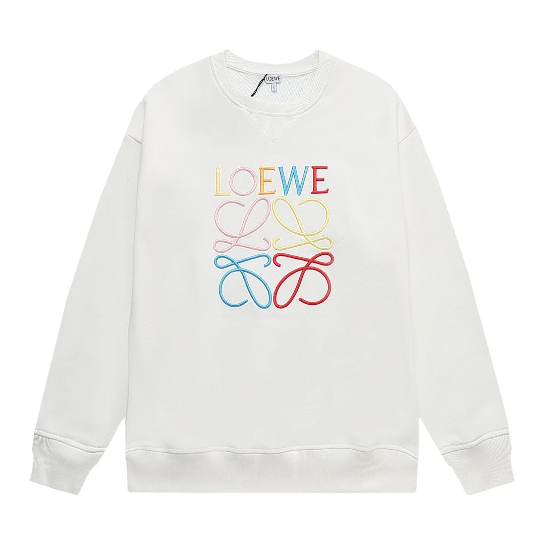 Loewe Anagram Patch Black Sweatshirt Sweater - 7