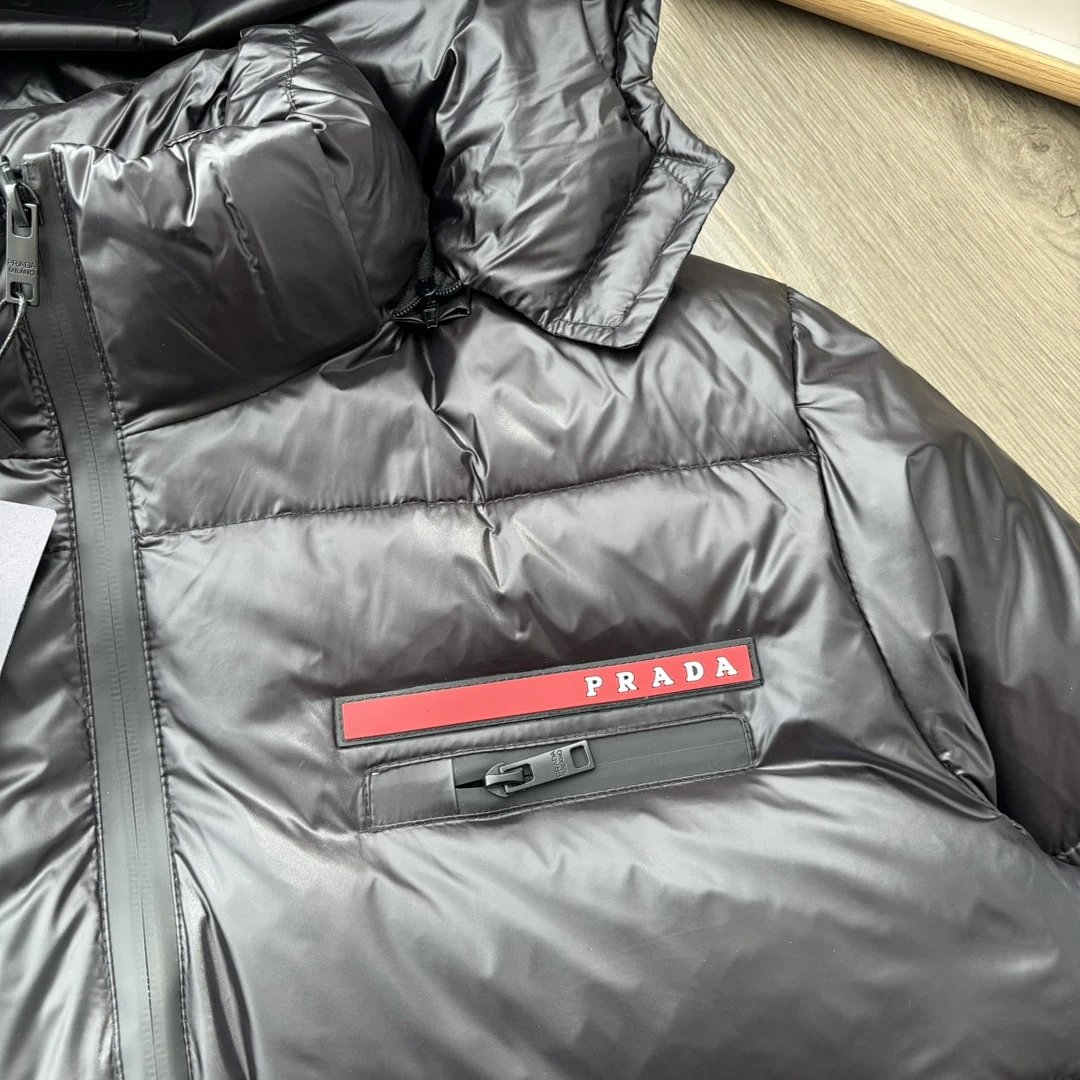 Prada Re-Nylon Down Jacket Black product detail 18 in Litbuy spreadsheet finds