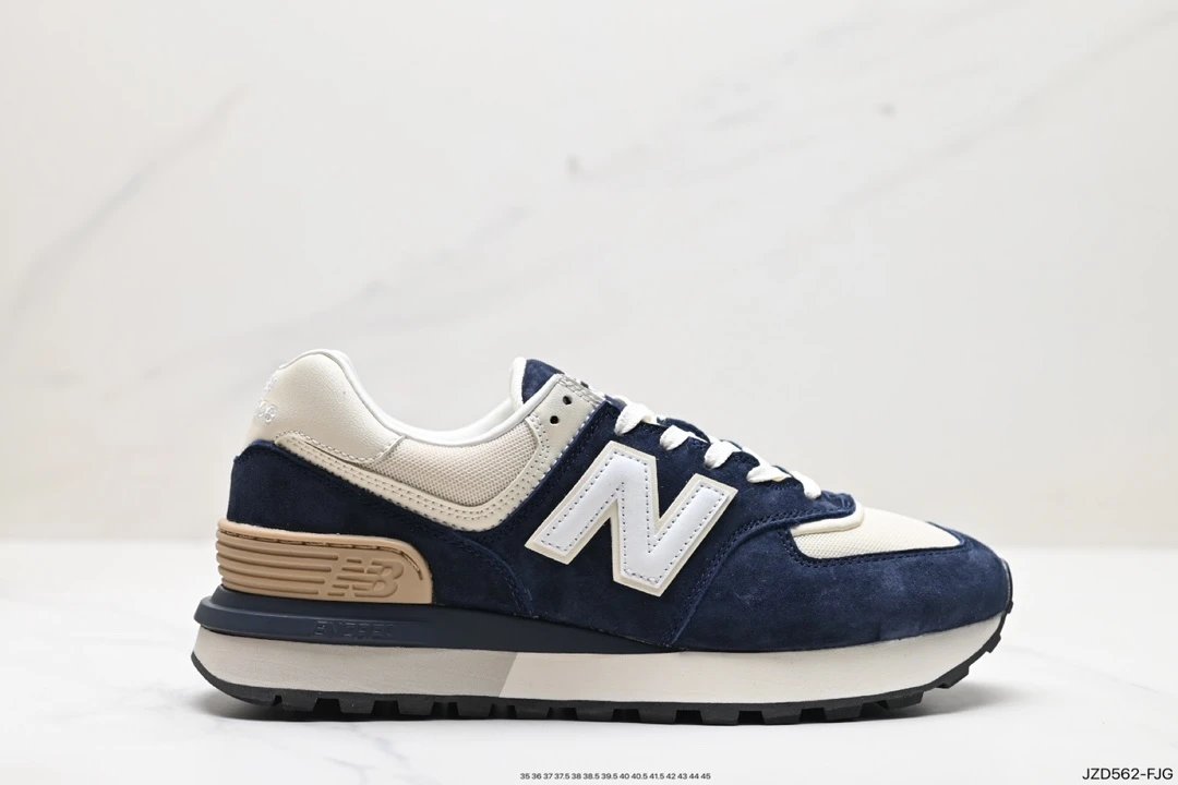 New Balance 574 Navy/Beige