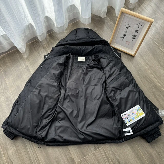 Gucci Down Jackets Hooded Puffer Jacket product detail image 9