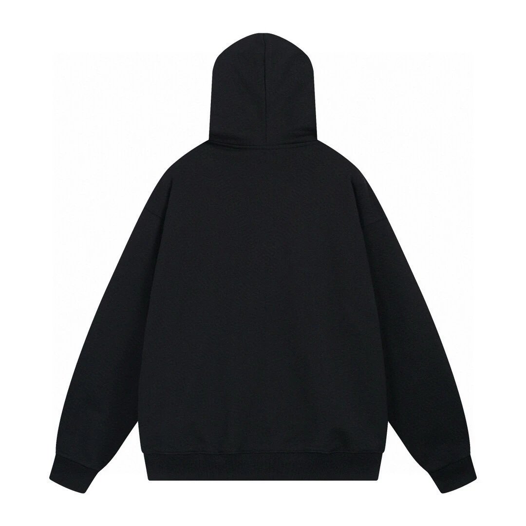 Balenciaga x BLNCC Camera Logo Hoodie Black - 8