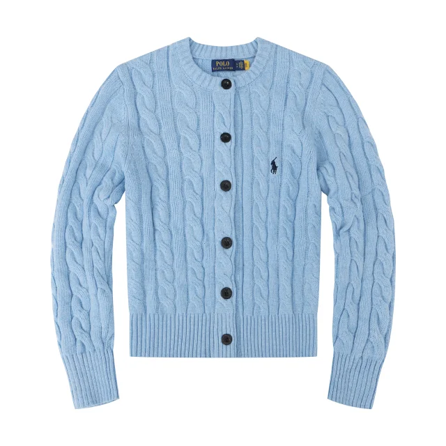Polo Ralph Lauren Knitwear Cable-Knit Button-Front Cardigan product detail image 1