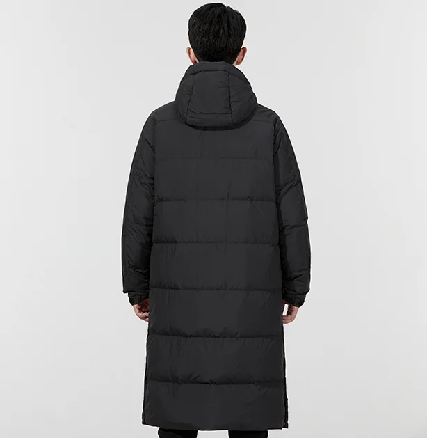 adidas Down Jackets Long Hooded Three-Stripe Puffer product detail image 8