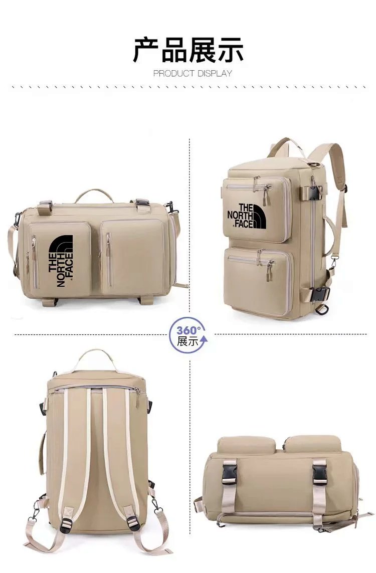 The North Face Backpack Gray Dual-Compartment Casual Backpack product detail 2 in Litbuy spreadsheet finds