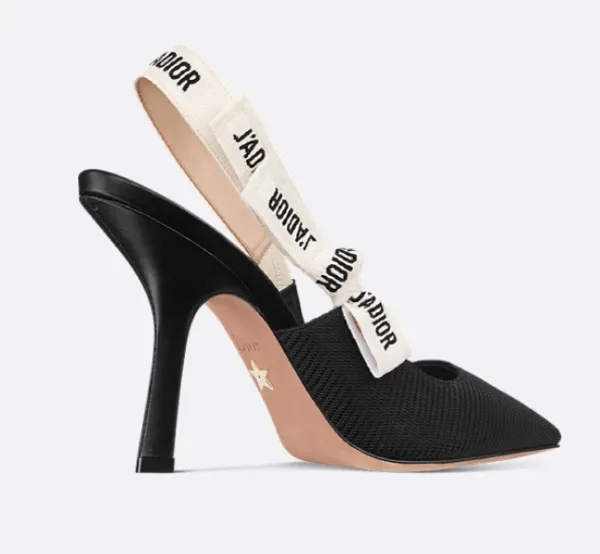 Dior J'adior Slingback Heels Black - 3