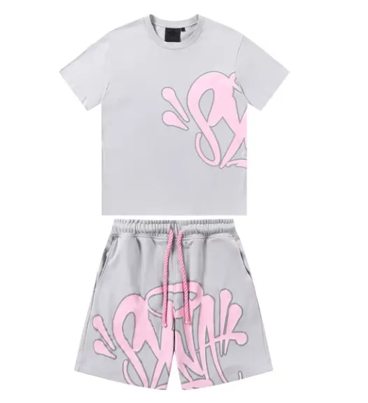 Off-White™ 'Arrow' Graphic T-Shirt and Shorts Set Red - 8