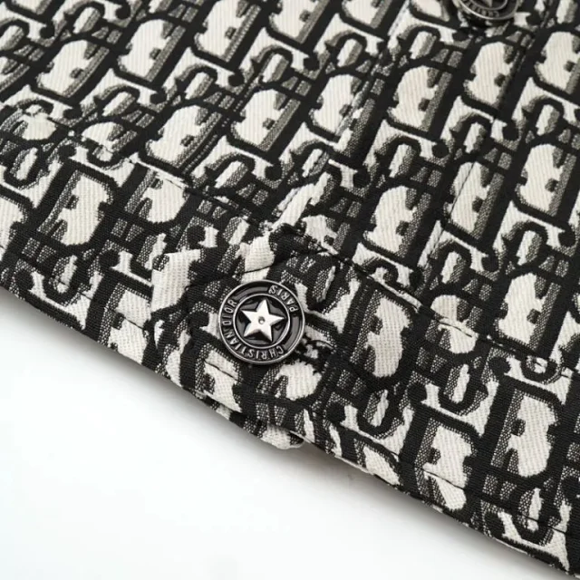 Dior Jackets Oblique Monogram Zip Jacket product detail image 7