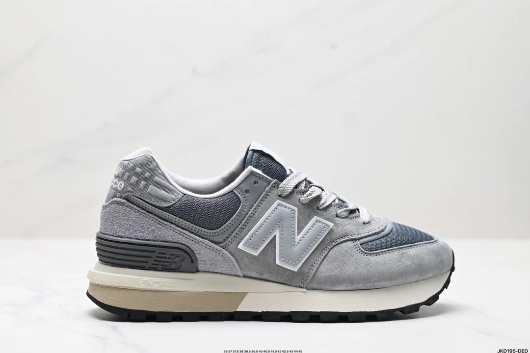 New Balance 574 Legacy Grey Suede Mesh