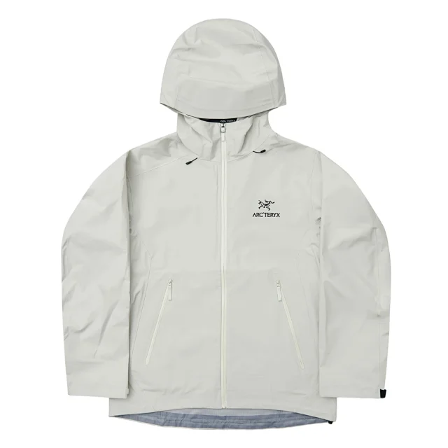 Arc'teryx Jackets Hooded zip-front shell jacket with waterproof zip pockets product detail image 11