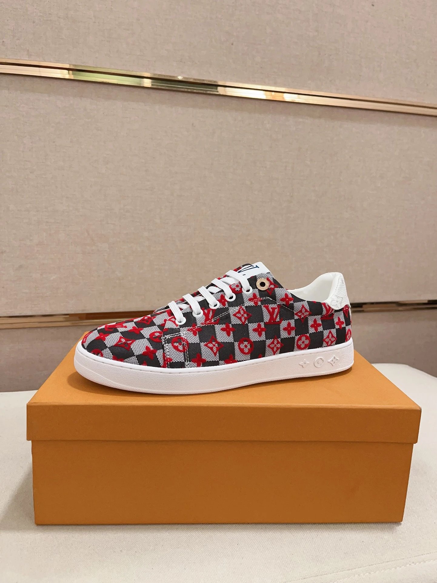 Louis Vuitton Trainer Monogram Gray Sneakers - 14