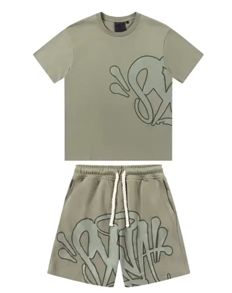 Off-White™ 'Arrow' Graphic T-Shirt and Shorts Set Red - 7