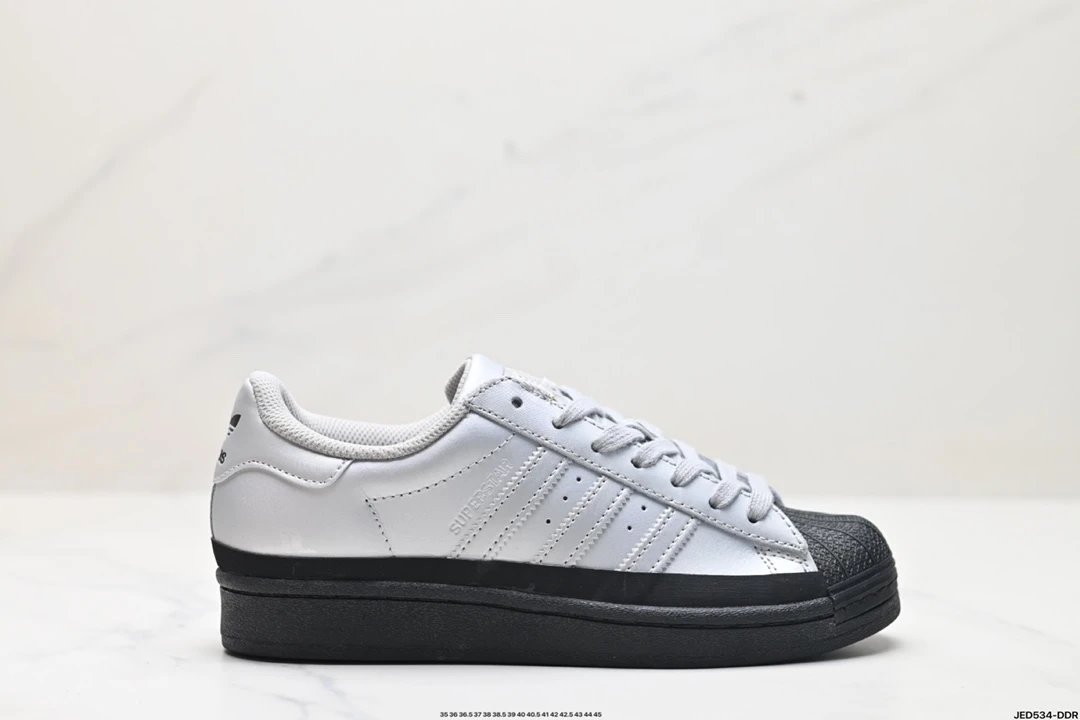 Adidas Originals x Neighborhood Superstar Black Sneakers - 12