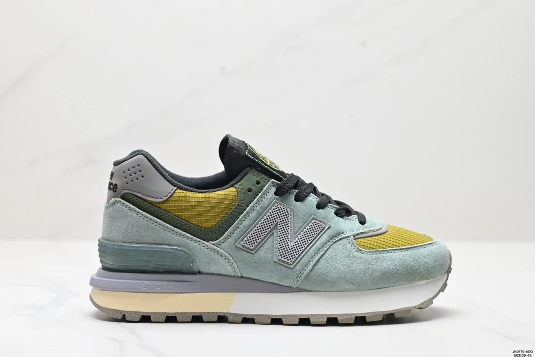 New Balance 574 Green Yellow