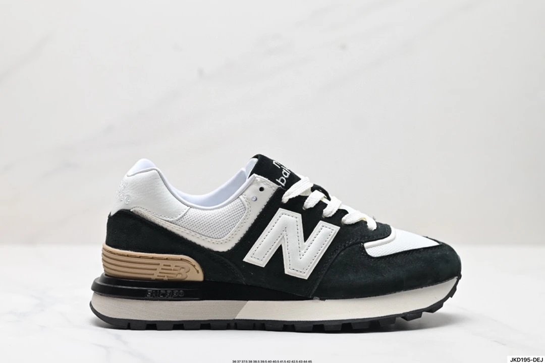 New Balance 574 Black White