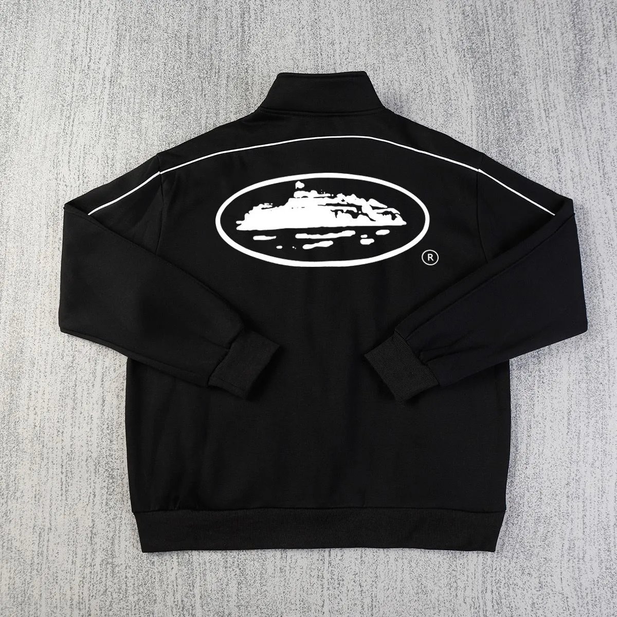 landscape printed jacket