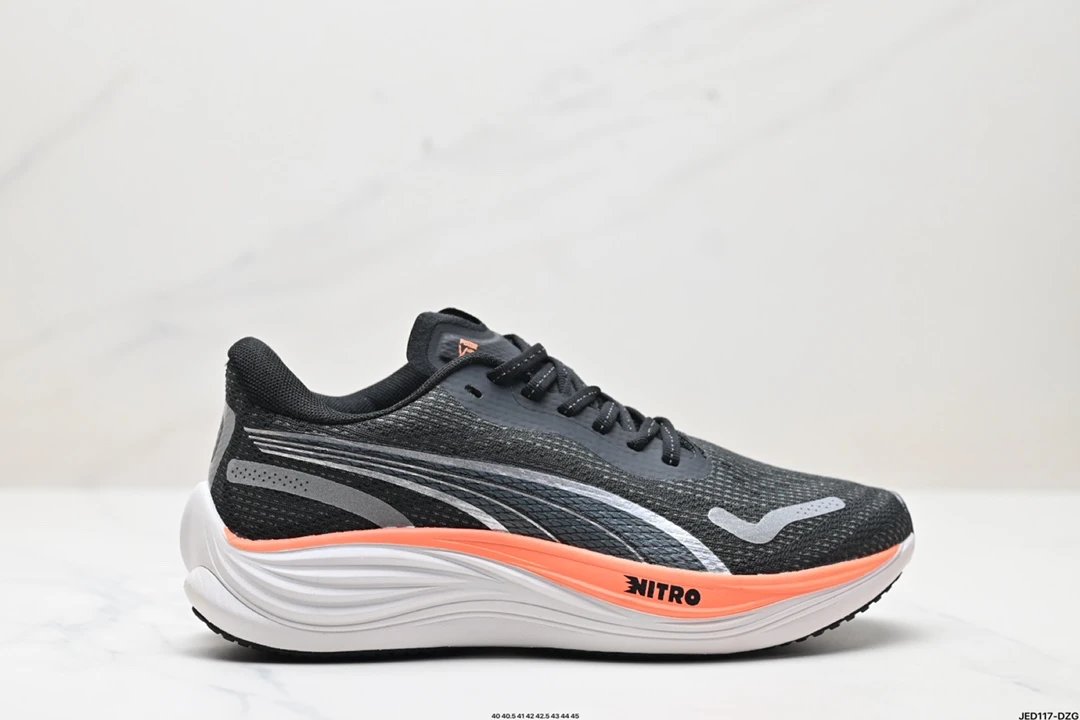 Puma Velocity Nitro Dark Grey Orange