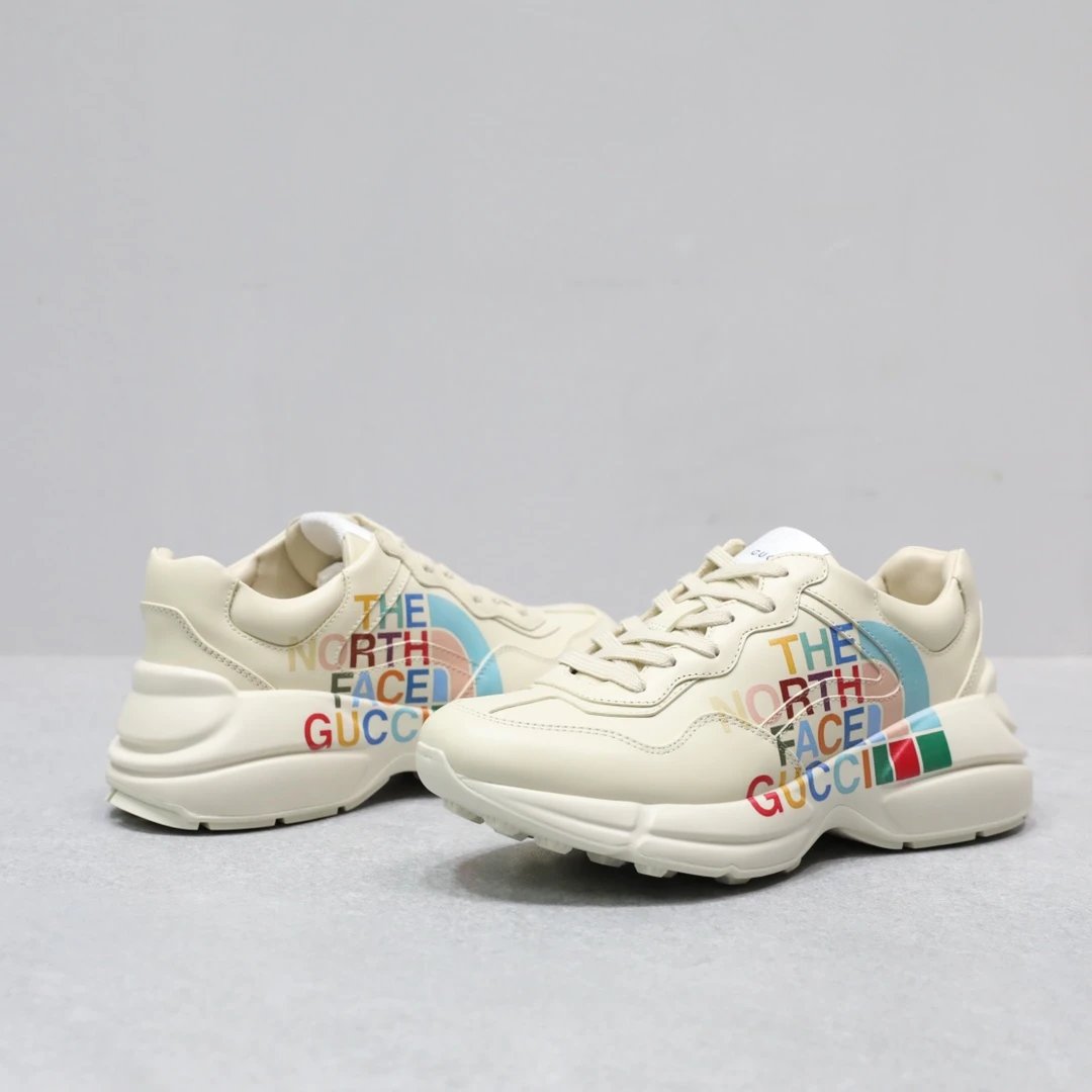 Gucci x The North Face Rhyton Sneaker Cream Multi