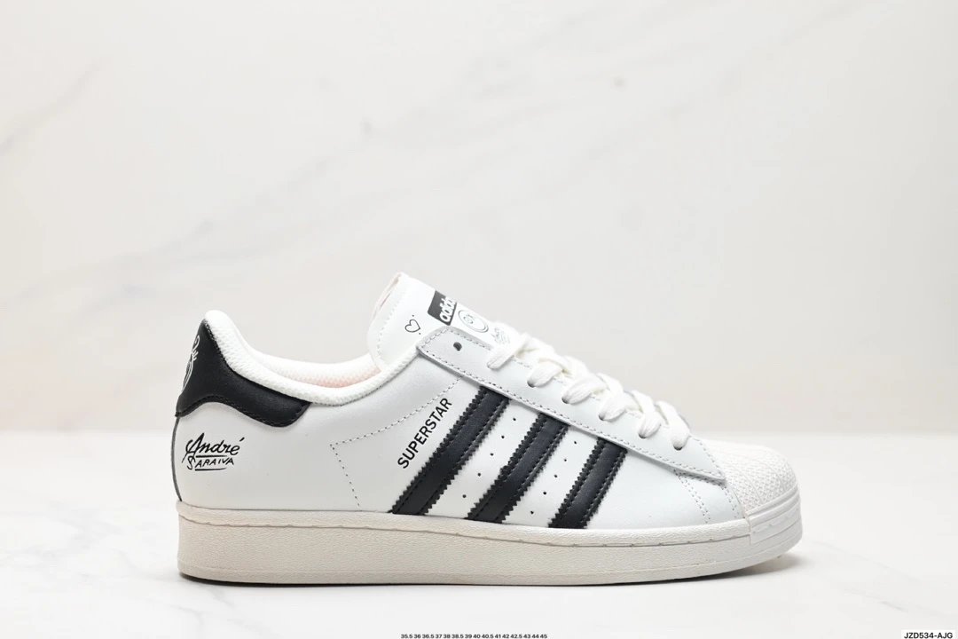 Adidas Superstar Andre Saraiva White Black