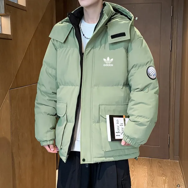Adidas Originals Puffer Jacket Olive Green Down-Jacket - 1