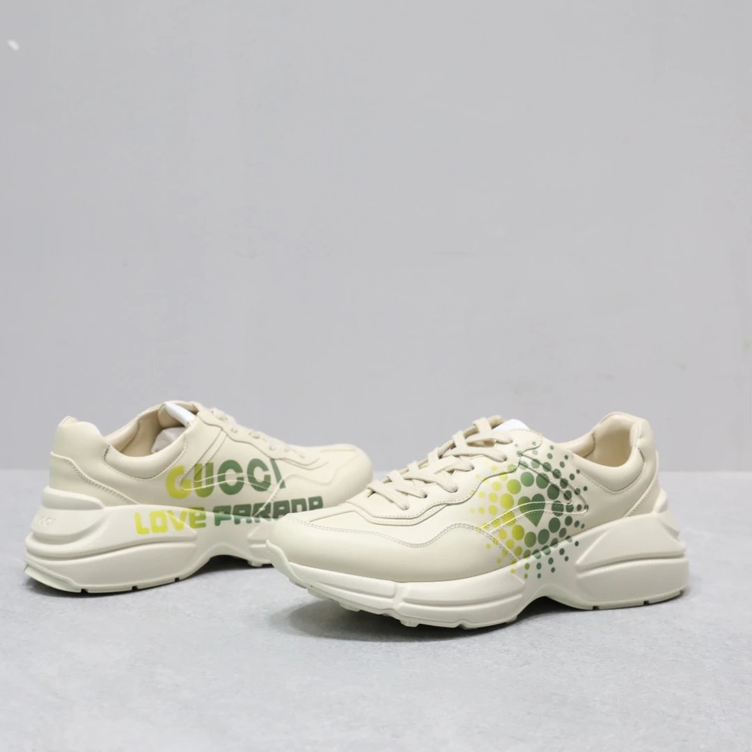 Gucci Rhyton Love Parade Green Yellow Sneaker