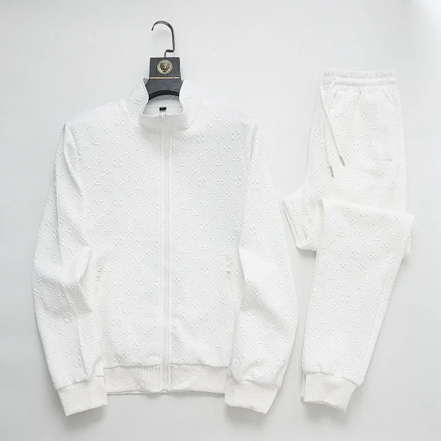 Prada Tracksuits Zip-Up Track Jacket and Joggers Set product detail image 12