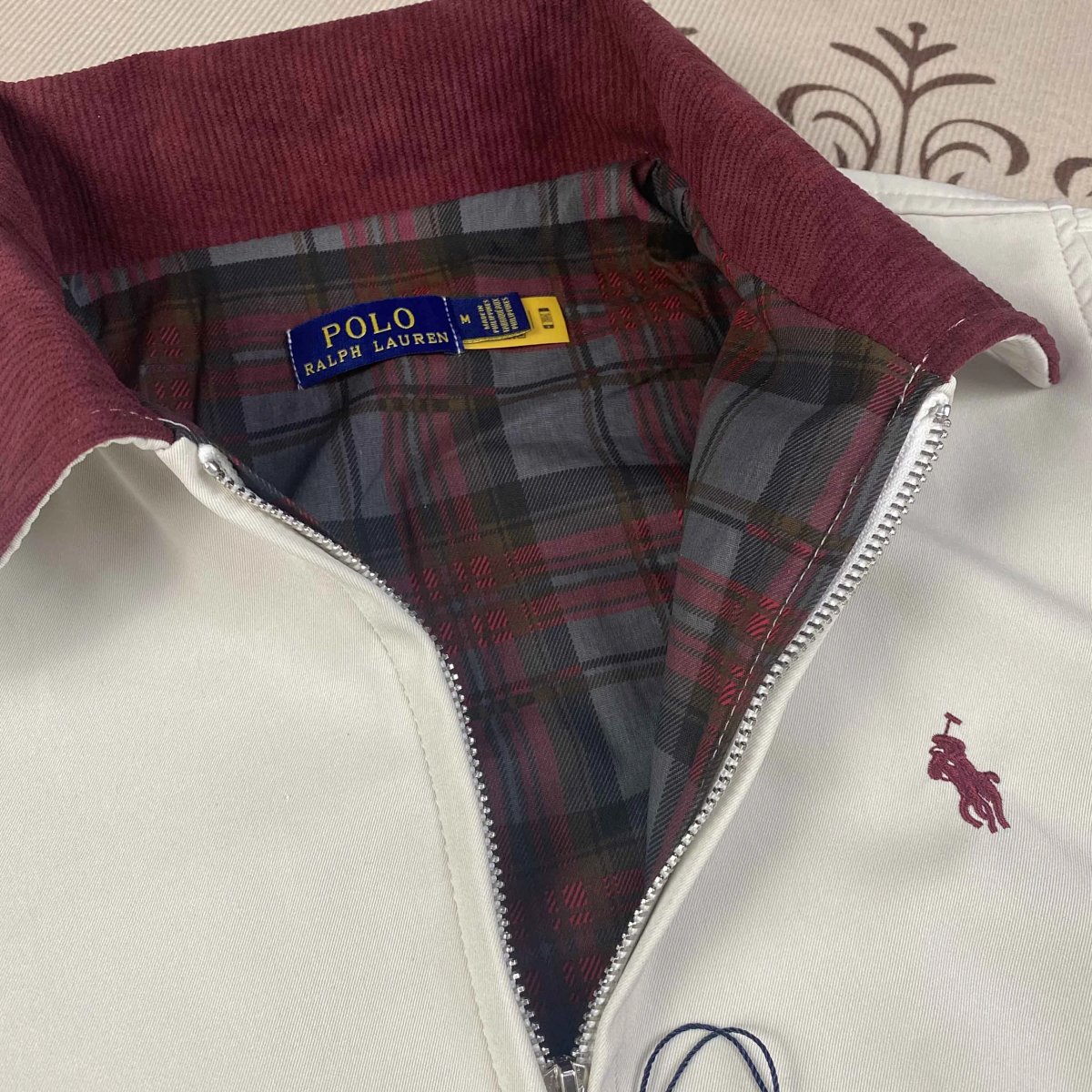 Polo Ralph Lauren Classic Cotton Jacket Beige Outerwear product detail 7 in Litbuy spreadsheet finds