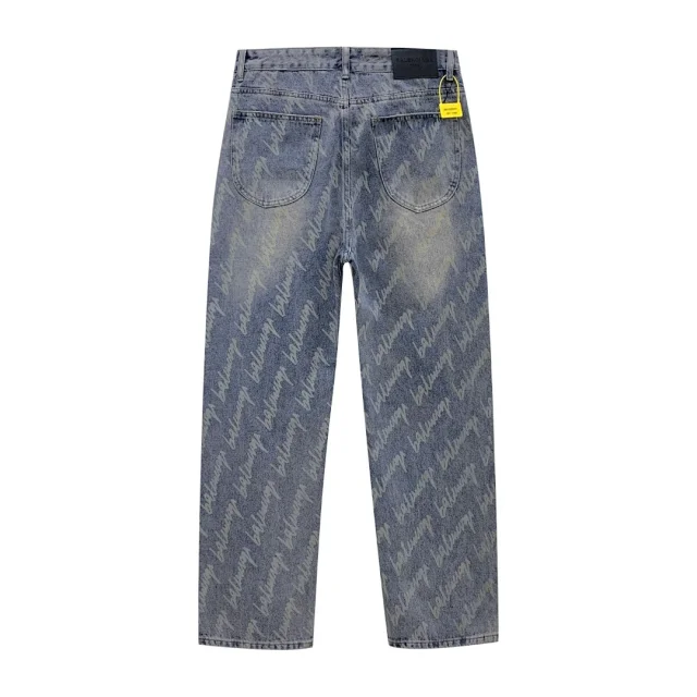 Balenciaga Jeans Logo Print product detail image 14