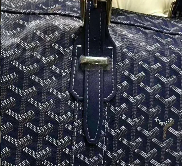 Goyard Travel Bags Monogrammed duffel bag with shoulder strap product detail image 11